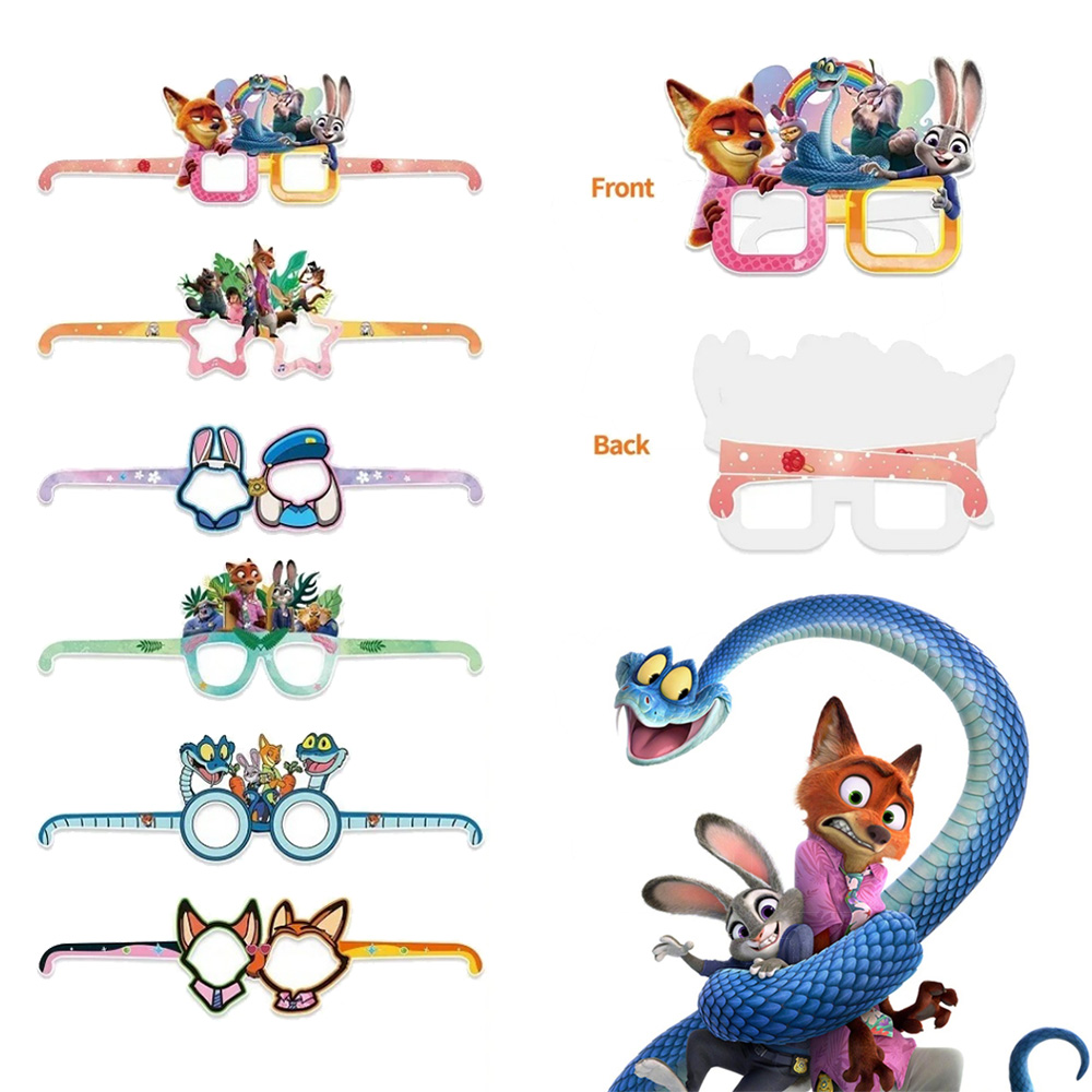 Zootopia Party Games - Zootopia 2 Disney Stitch Dekorasi Tema