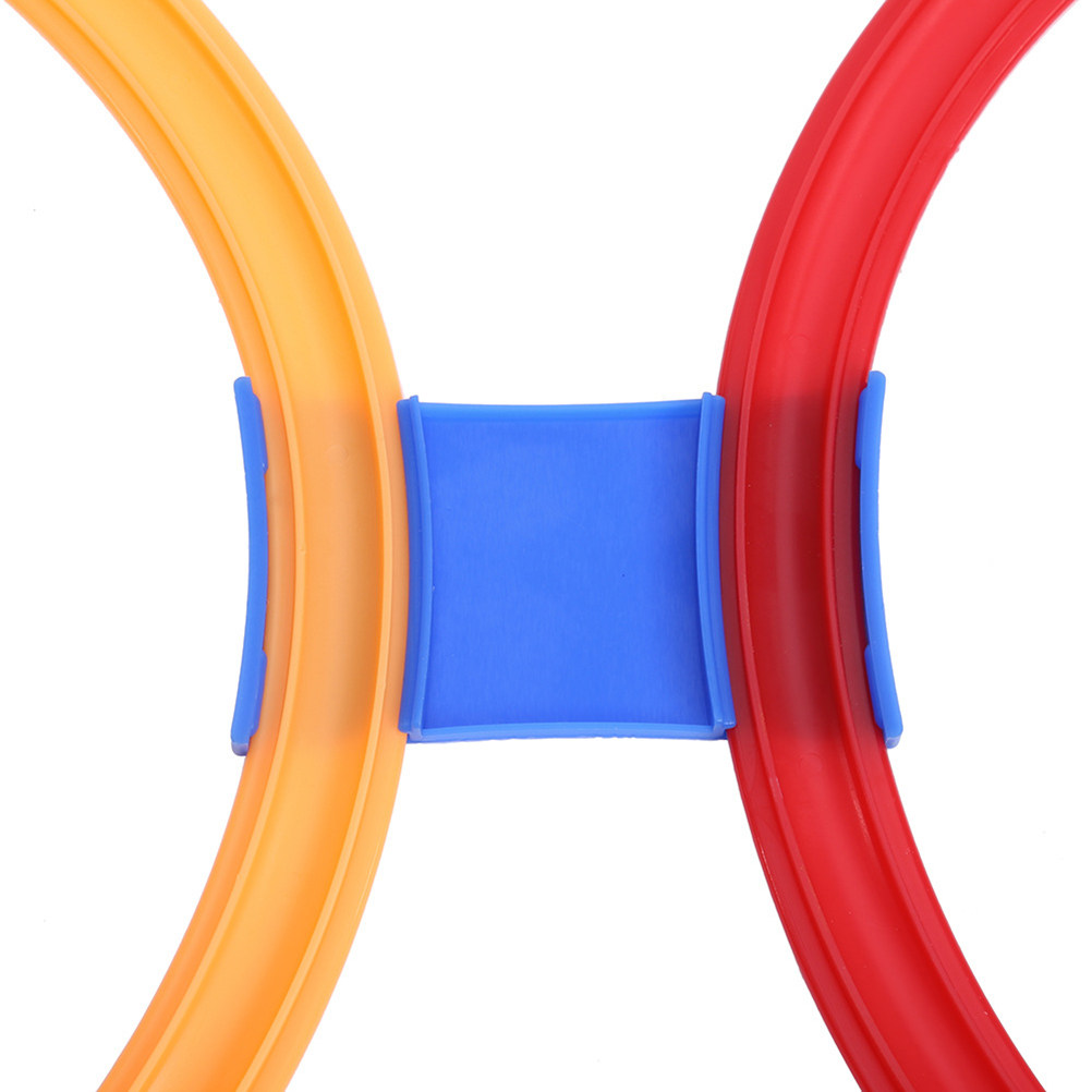 Ring Toss Outdoor - Permainan Lempar Cincin Plastik untuk Anak-anak,