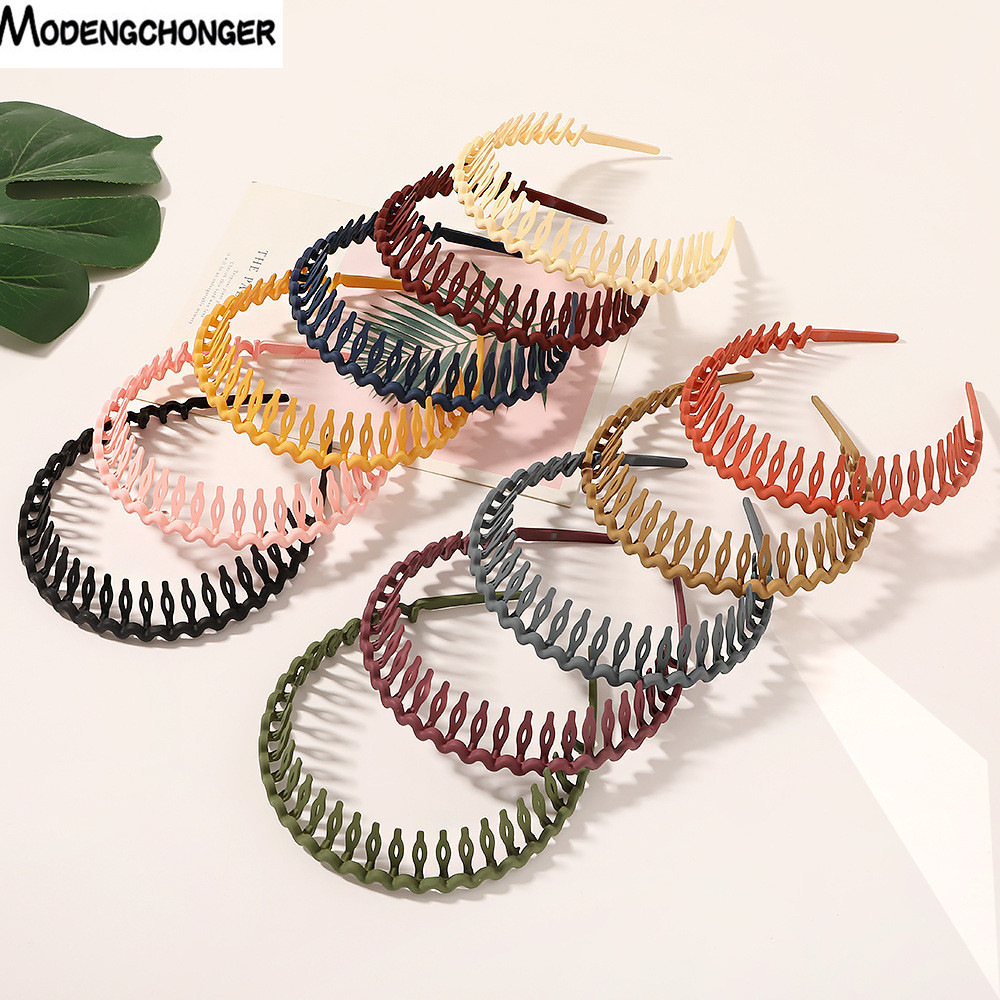 Ring Toss Outdoor - Mode Sederhana Hiasan Kepala Warna Solid