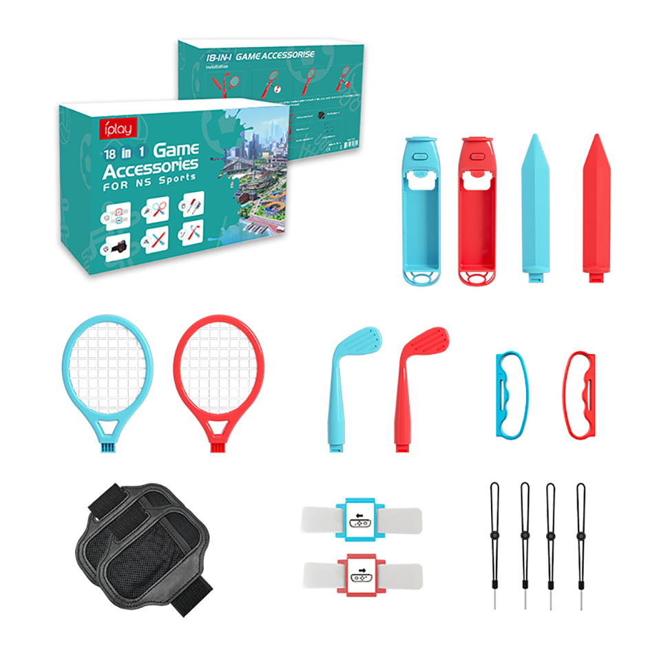 Party Games Switch 1 - Kit Aksesori 18 In 1 untuk