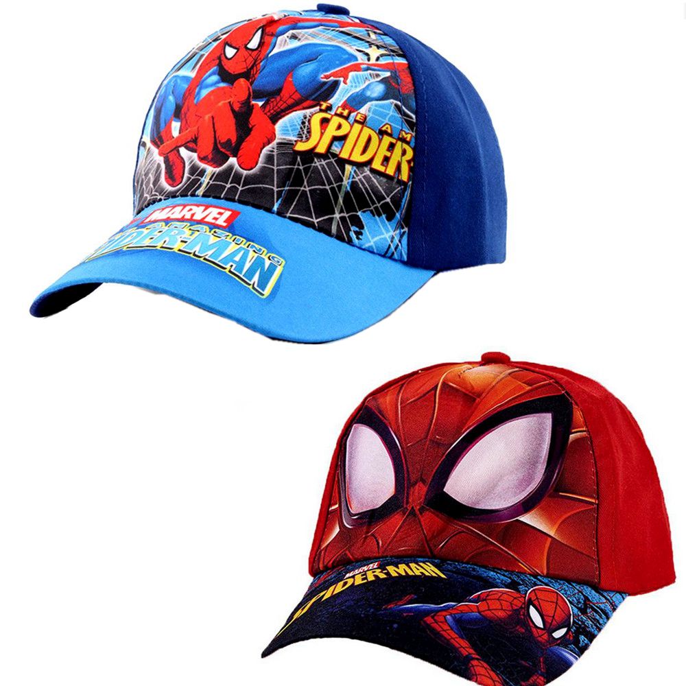 Party Games Pc - 1 Buah Topi Bisbol Kartun Spider