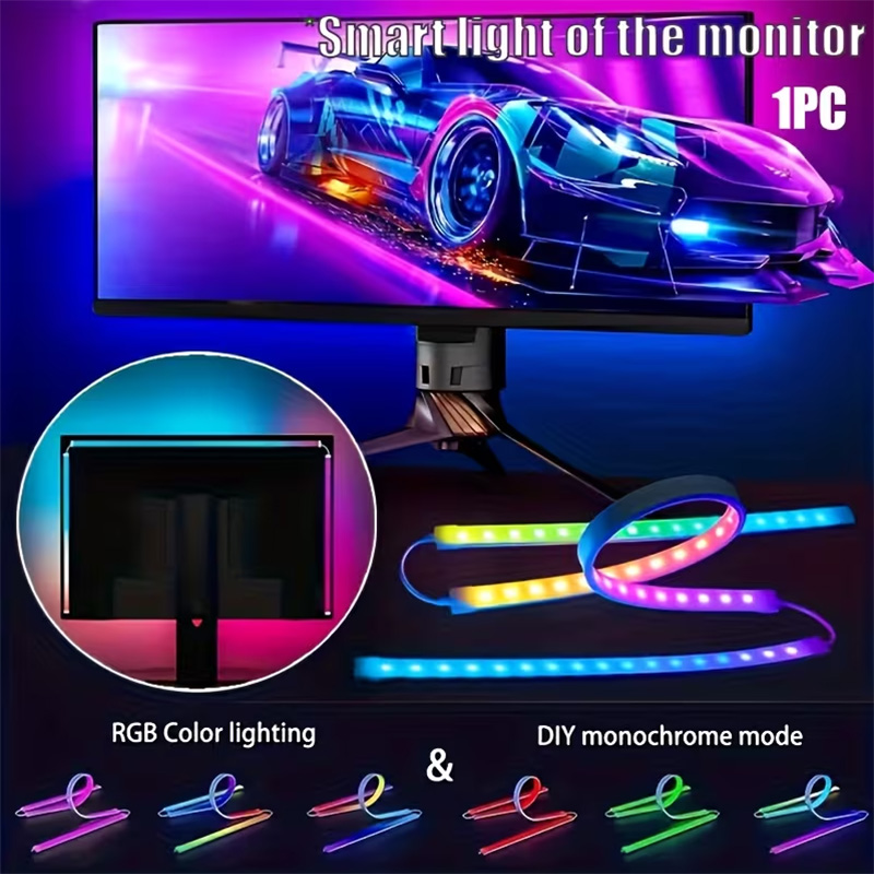 Party Games Pc - Lampu Gaming RGB Strip Lampu Latar