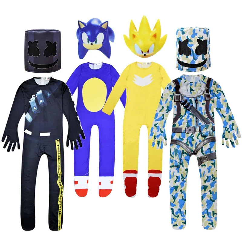 Party Games Popular - Kostum Halloween 2026 untuk Anak Laki-laki,