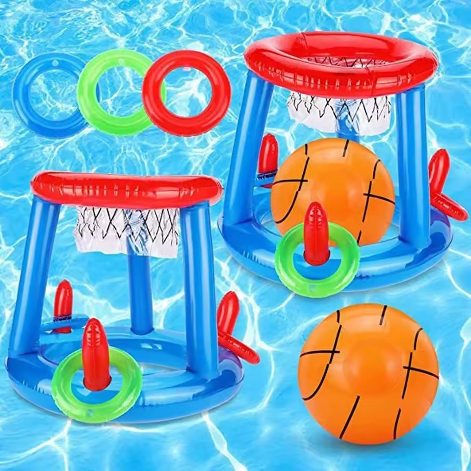 Ring Toss Outdoor - Permainan Bola Basket & Lempar Cincin