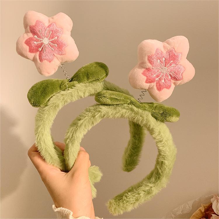 Ring Toss Outdoor - Mengisi bunga persik ~ bando rambut