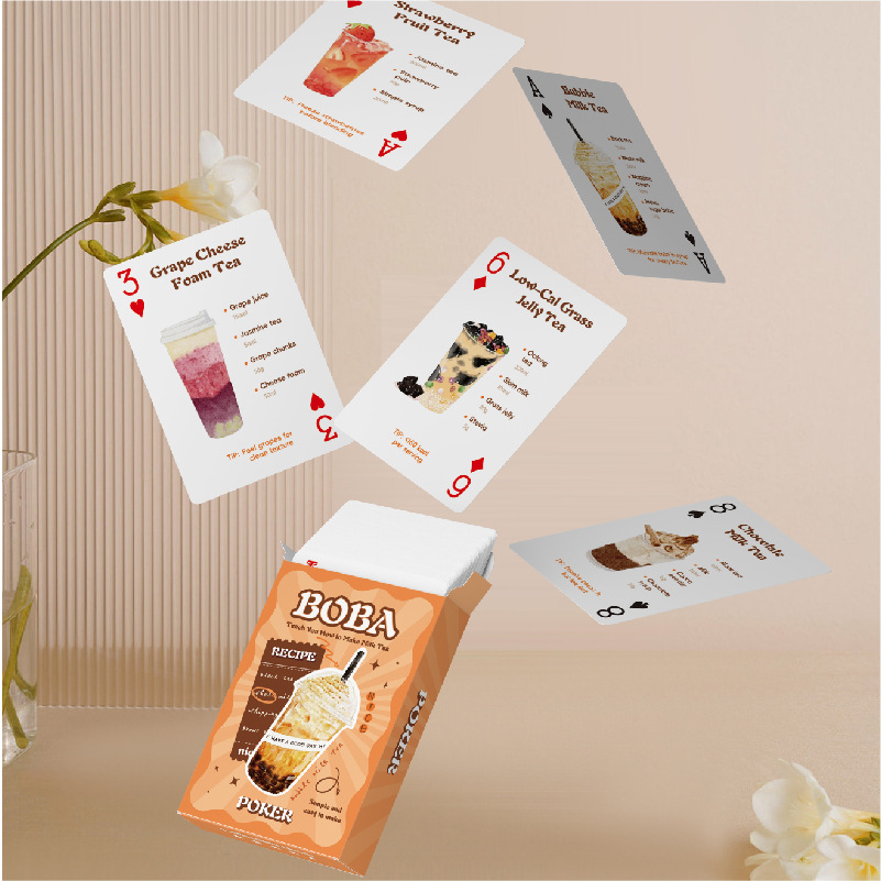 Party Games Popular - Kemah Populer Boba Milk Tea Poker