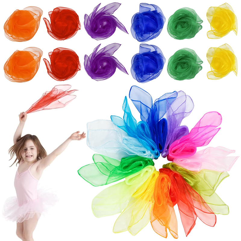 Party Games No Props - Syal sutra enam warna alat peraga