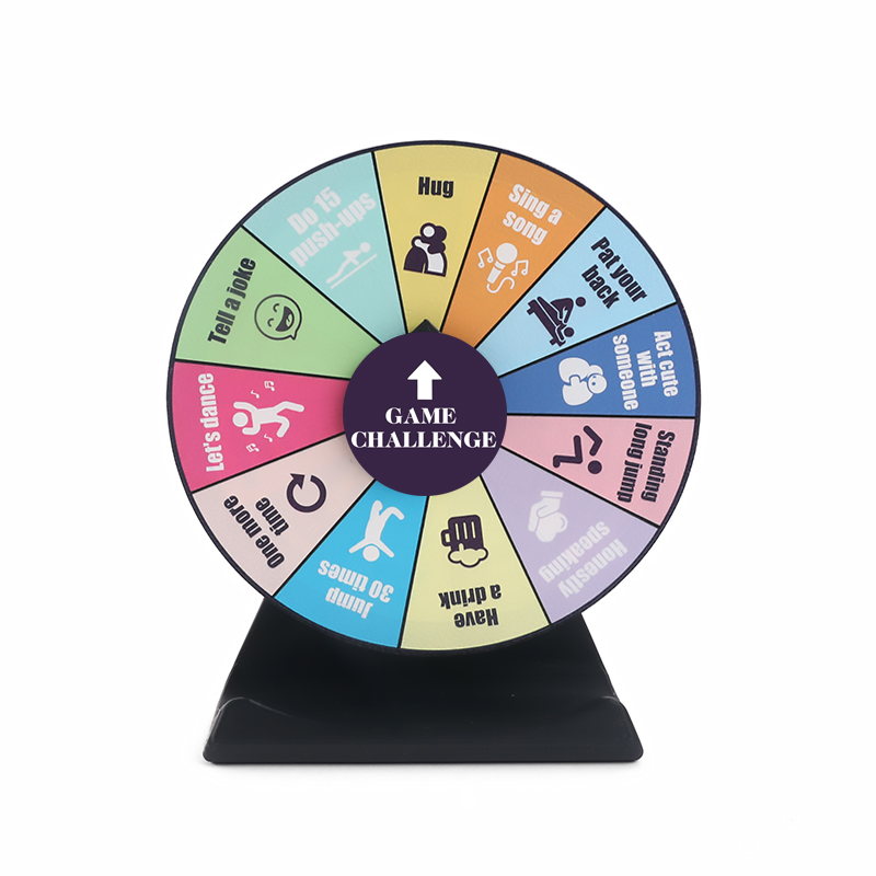 Party Games Spin The Wheel - Permainan Meja Tantangan Roda Putar Pengambilan