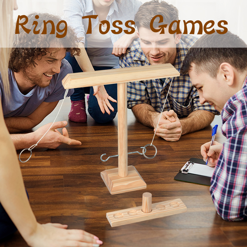 Ring Toss Outdoor - Permainan lempar cincin untuk anak-anak dewasa,