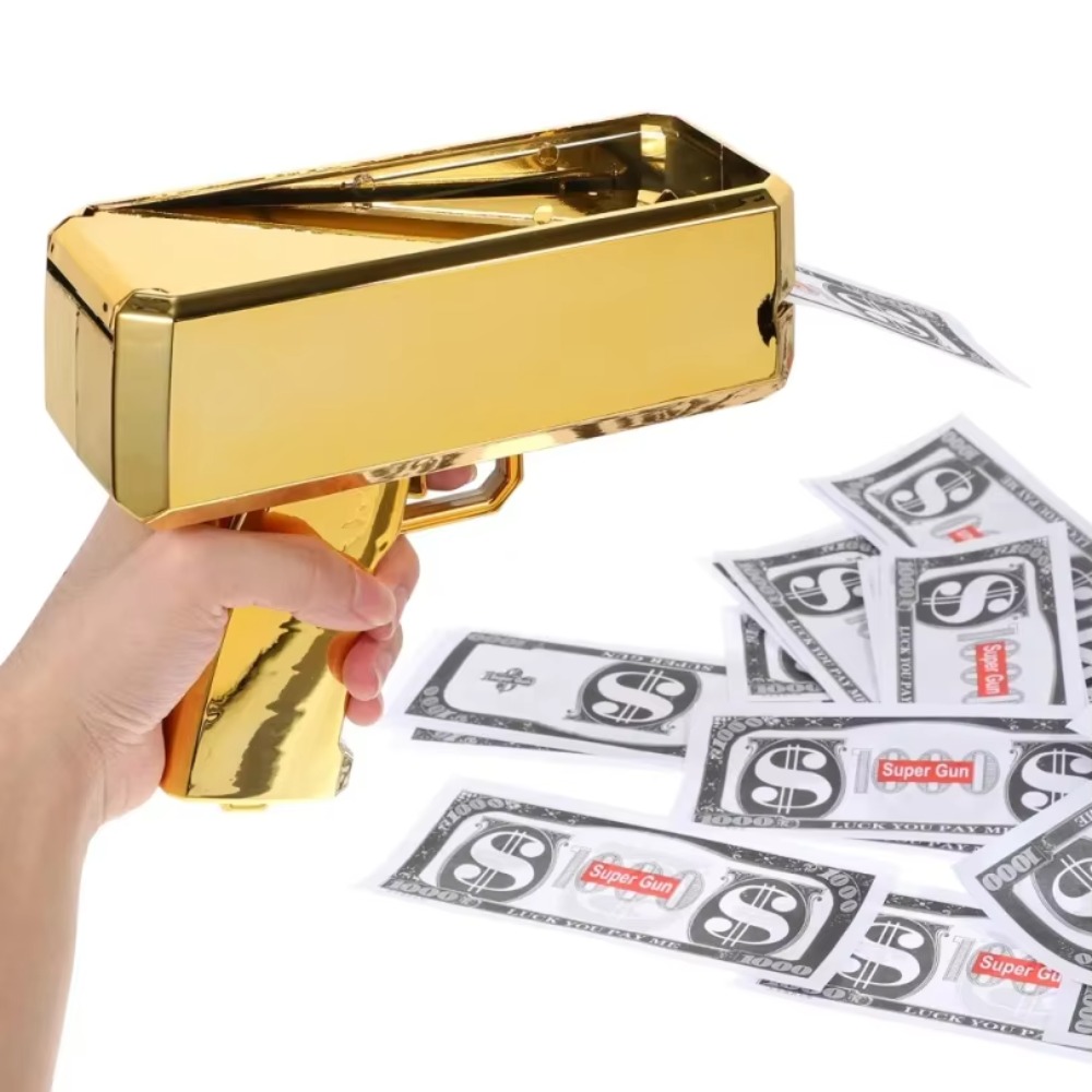 1 Set Pistol Uang Tangan untuk - Party Games No Props ulasan dan harga