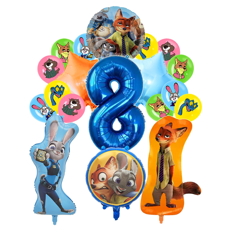Dekorasi Pesta Ulang Tahun Zoo - Zootopia Party Games ulasan dan harga