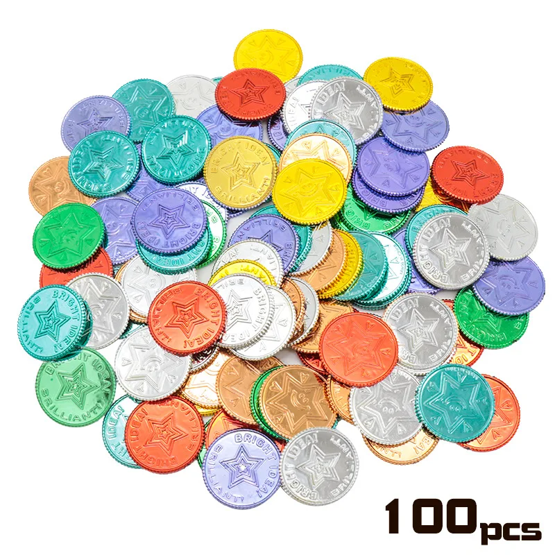 100pcs Koin Emas Bajak Laut Ac - Party Games No Props ulasan dan harga