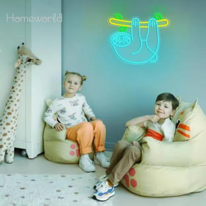 Sloth LED Lampu Neon Tanda USB - Party Games Switch 1 ulasan dan harga