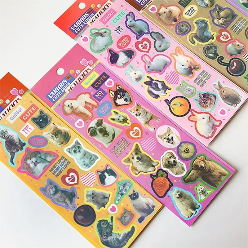 Diy stiker 1 lembar stiker luc - Zoo Party Games ulasan dan harga