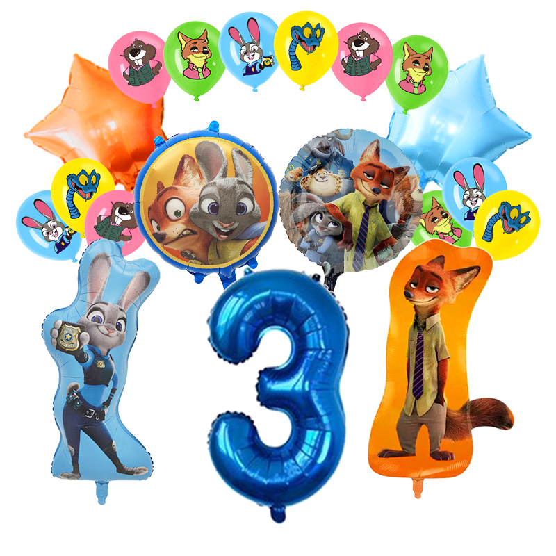 Dekorasi Pesta Ulang Tahun Zoo - Zootopia Party Games ulasan dan harga