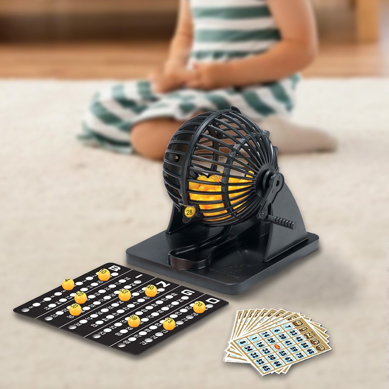 Bingo Lottery Machine Cage swe - Party Games Console ulasan dan harga