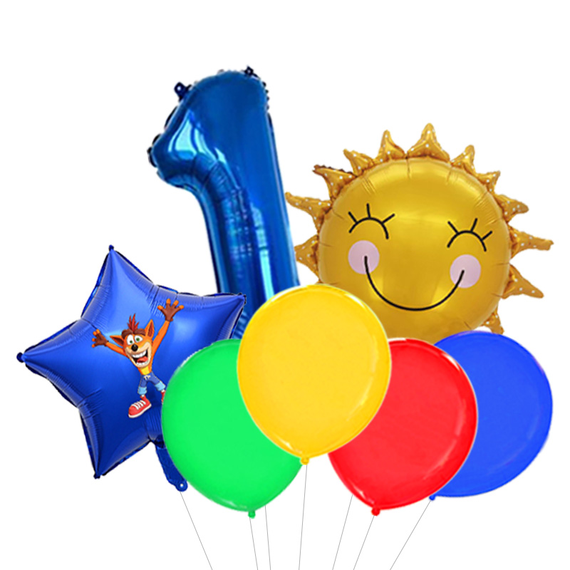 Balon Foil Crash Bandicoot Jun - Party Games Popular ulasan dan harga
