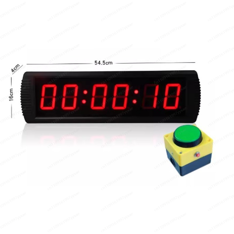 Jam Timer Digital LED Merah 10 - Party Games Popular ulasan dan harga