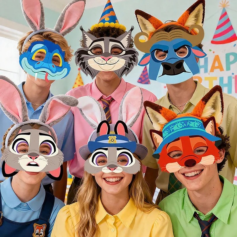 Dsn Figure 12Pcs/set Zootopia  - Zootopia Party Games ulasan dan harga