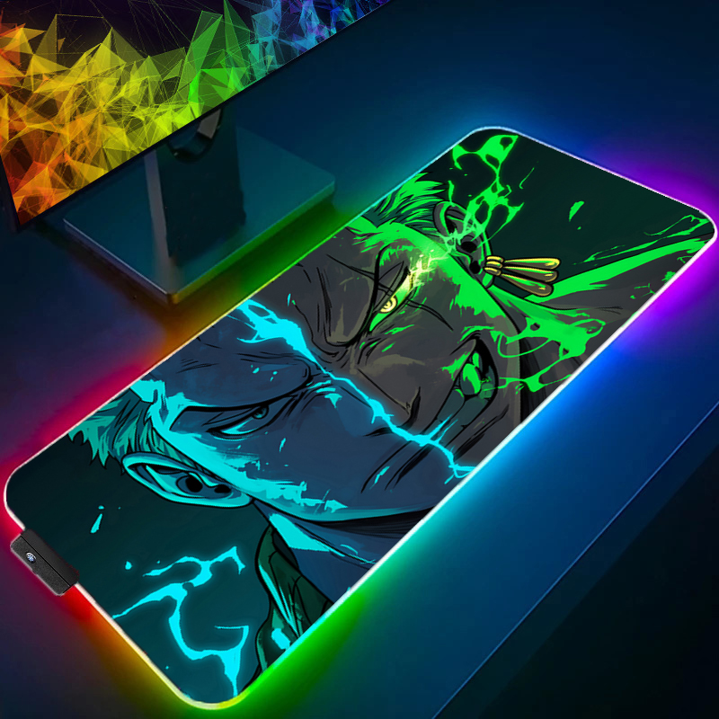 ONE PIECE Zoro Mouse Pad RGB A - Party Games Pc ulasan dan harga