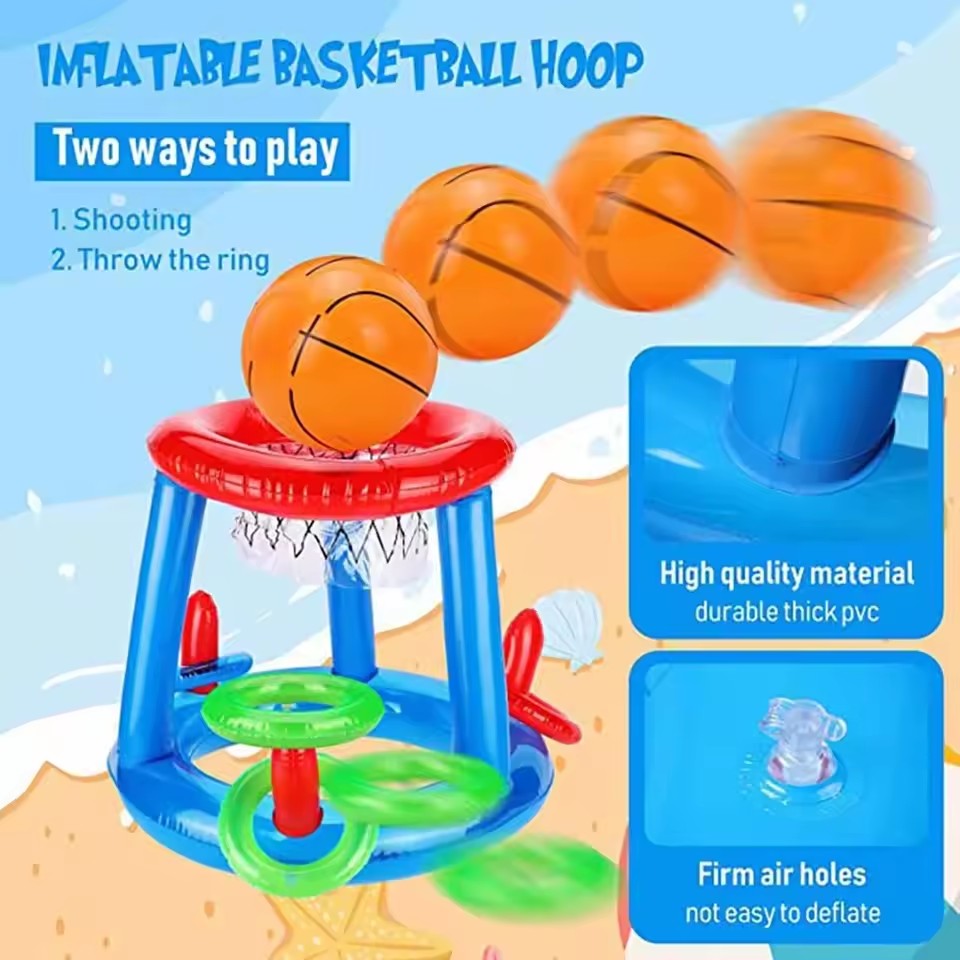 Permainan Bola Basket & Lempar - Ring Toss Outdoor ulasan dan harga