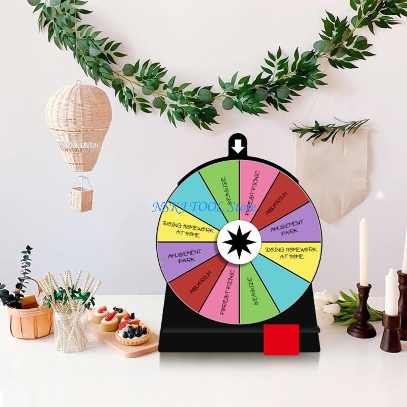 L8RC Papan Putar Akrilik Roda  - Party Games Spin The Wheel ulasan dan harga