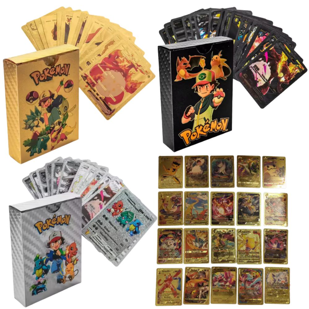 55PCS Kartu Pokémon Baru Vmax  - Party Games No Props ulasan dan harga