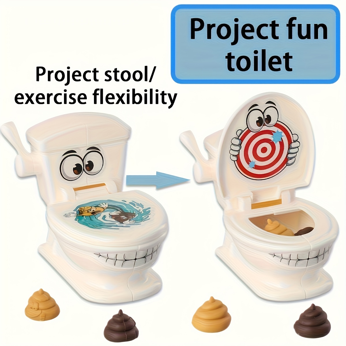 Mainan Toilet Mini Anti Stres, - Party Games Console ulasan dan harga
