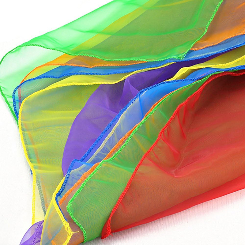 Syal sutra enam warna alat per - Party Games No Props ulasan dan harga