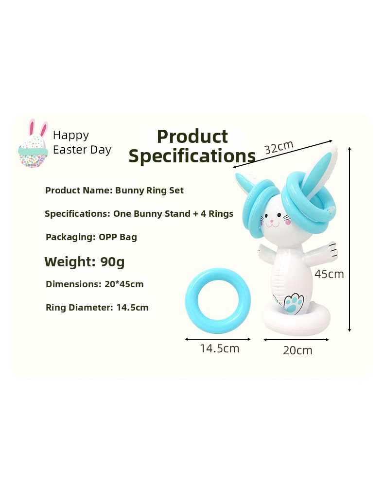 Permainan Lempar Cincin Kelinc - Ring Toss Outdoor ulasan dan harga