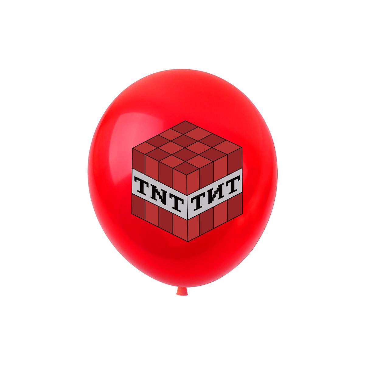50/100pcs Balon Pixel Minecraf - Party Games No Props ulasan dan harga