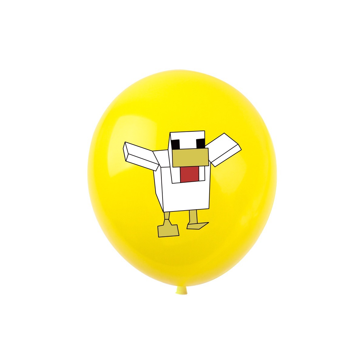 50/100pcs Balon Pixel Minecraf - Party Games No Props ulasan dan harga