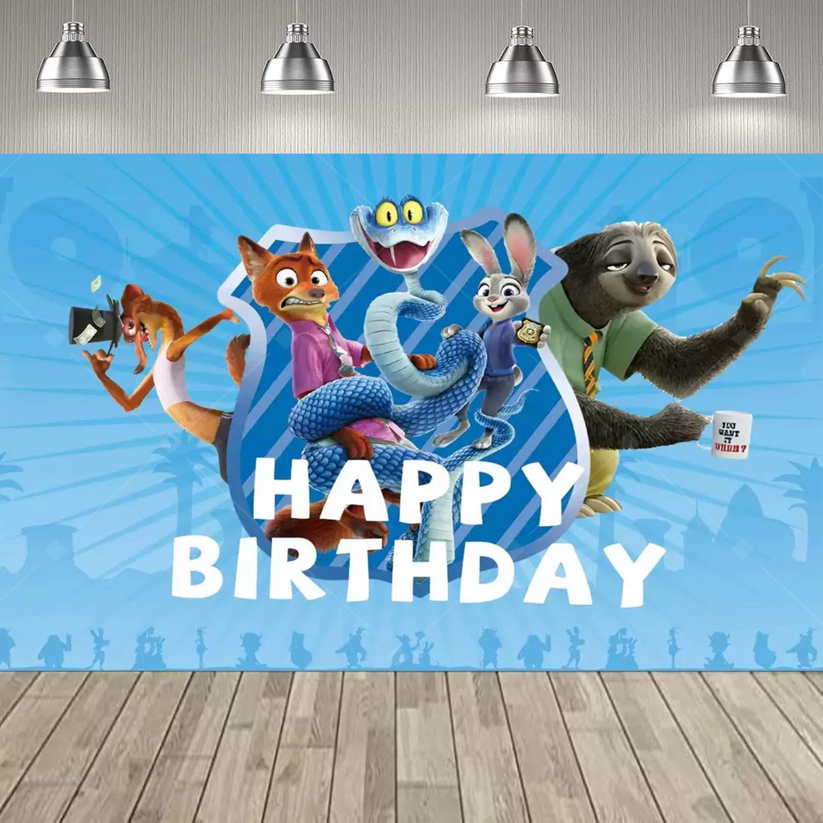 Kartun Zootopia Dekorasi Pesta - Zootopia Party Games ulasan dan harga
