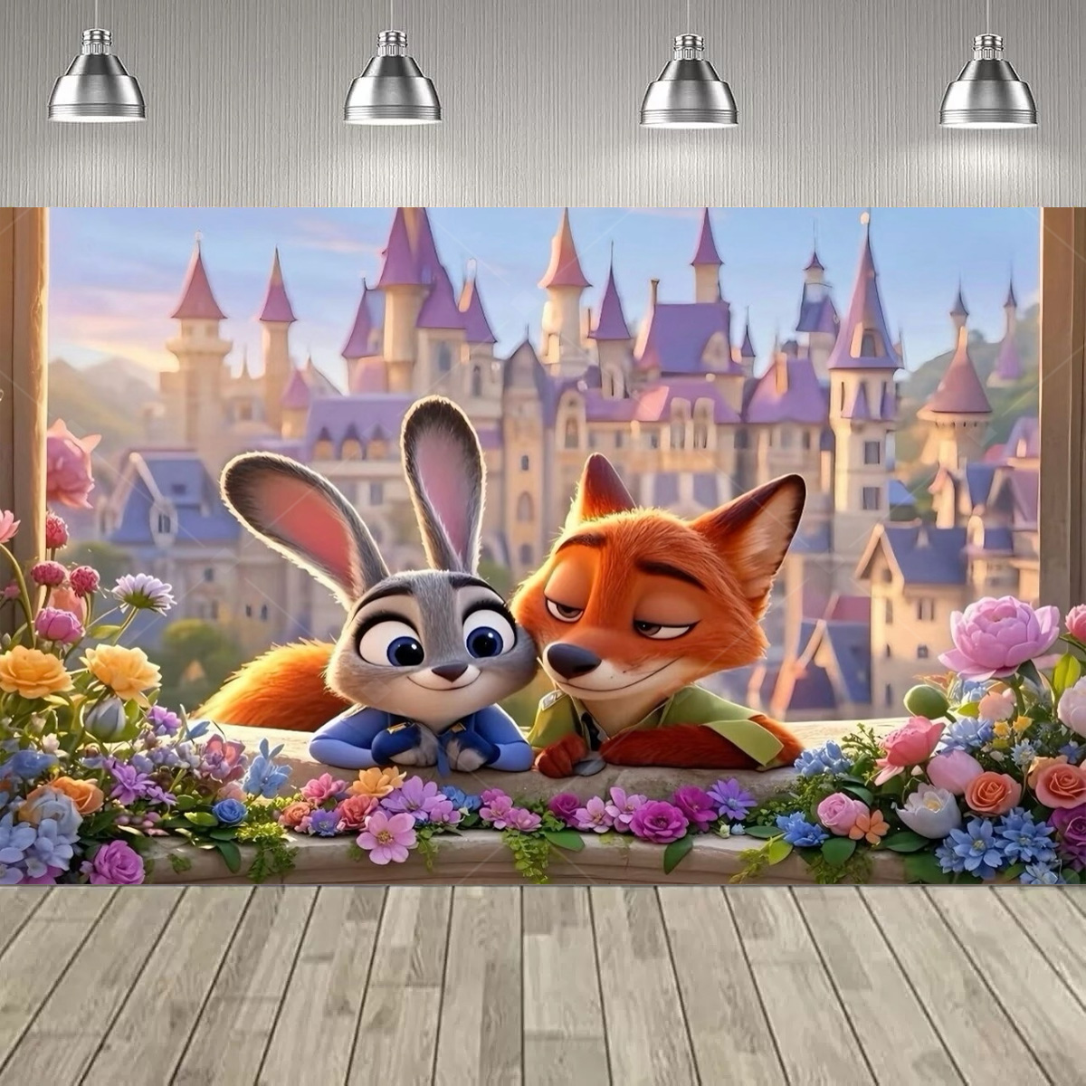 Kartun Zootopia Dekorasi Pesta - Zootopia Party Games ulasan dan harga