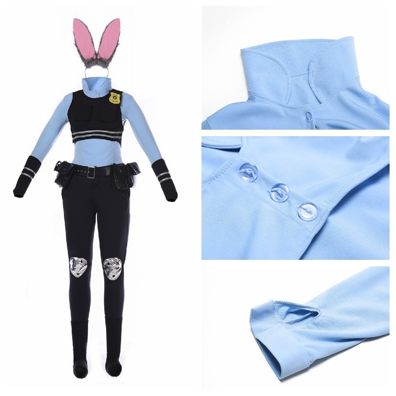 Kostum Cosplay Judi Hopps untu - Zootopia Party Games ulasan dan harga