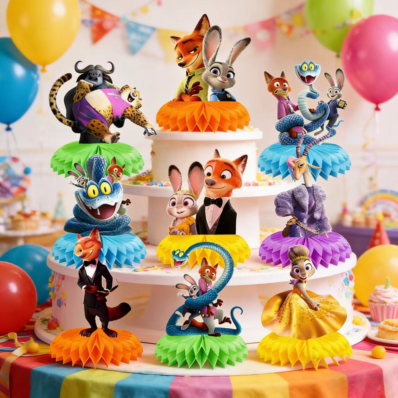 Zootopia Judy Honeycomb Dekora - Zootopia Party Games ulasan dan harga