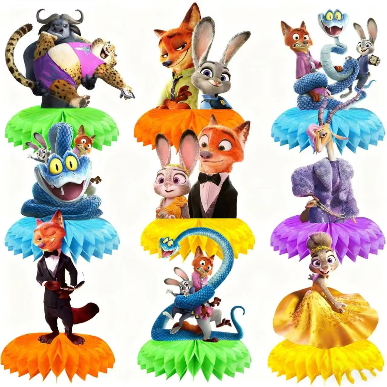 Zootopia Judy Honeycomb Dekora - Zootopia Party Games ulasan dan harga